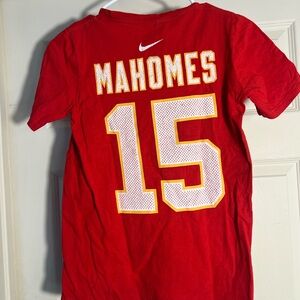 PATRICK MAHOMES KANSAS CITY CHIEFS NIKE KIDS T-SHIRT YOUTH Medium Red Pre-owned
